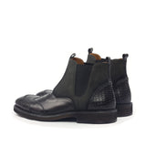 DOUBLE WINGTIP CHELSEA BOOT