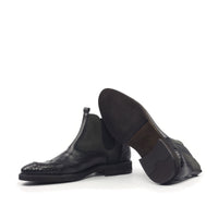 DOUBLE WINGTIP CHELSEA BOOT